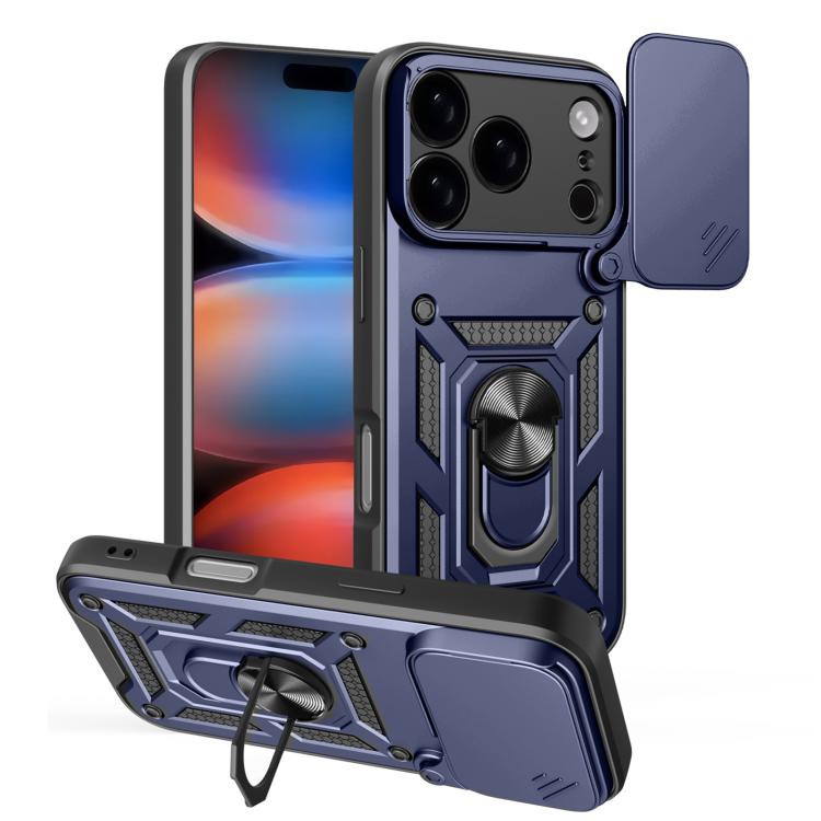 Sliding Camera Cover Design TPU+PC Phone Case, For iPhone 17 Pro Max, For iPhone 17 Pro, For iPhone 17
