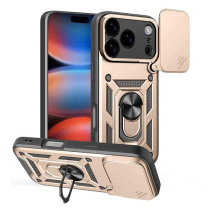 Sliding Camera Cover Design TPU+PC Phone Case, For iPhone 17 Pro Max, For iPhone 17 Pro, For iPhone 17