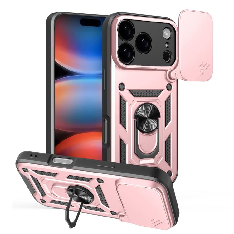 Sliding Camera Cover Design TPU+PC Phone Case, For iPhone 17 Pro Max, For iPhone 17 Pro, For iPhone 17