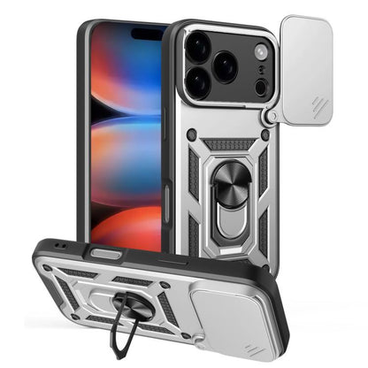 Sliding Camera Cover Design TPU+PC Phone Case, For iPhone 17 Pro Max, For iPhone 17 Pro, For iPhone 17