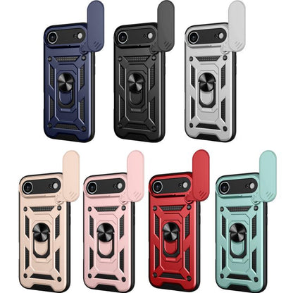 Sliding Camera Cover Design TPU+PC Phone Case, For iPhone Air, For iPhone 16e, For iPhone 16 Pro Max
