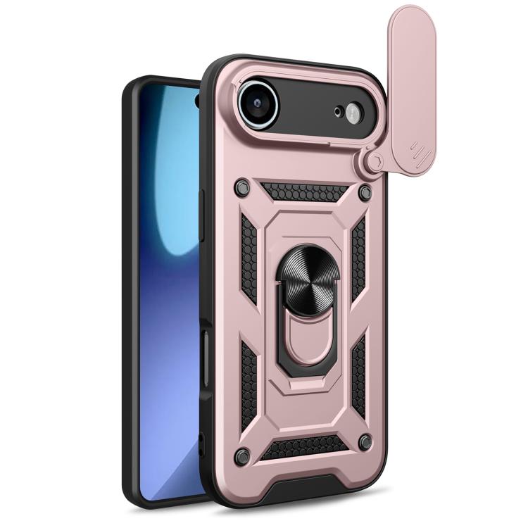 Sliding Camera Cover Design TPU+PC Phone Case, For iPhone Air, For iPhone 16e, For iPhone 16 Pro Max