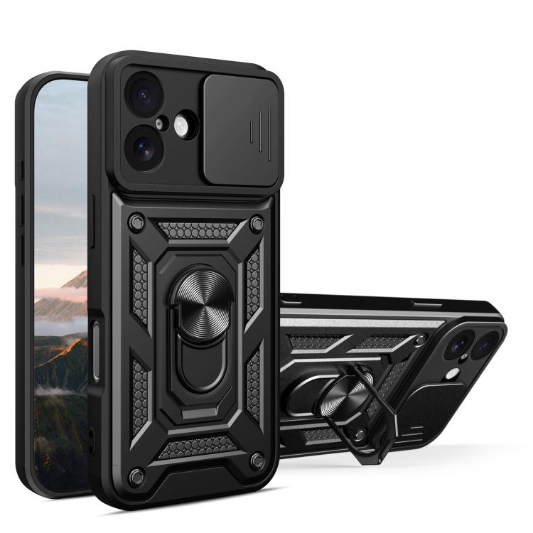 Sliding Camera Cover Design TPU+PC Phone Case, For iPhone 17 Pro Max, For iPhone 17 Pro, For iPhone 17