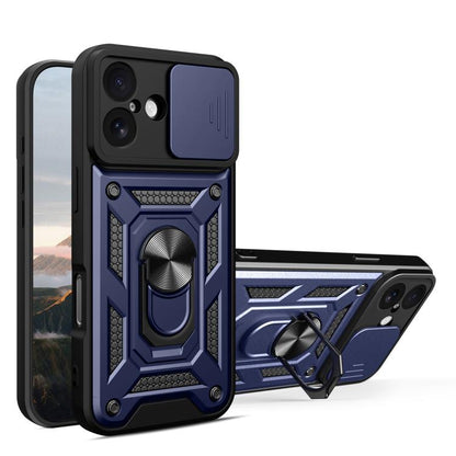Sliding Camera Cover Design TPU+PC Phone Case, For iPhone 17, For iPhone Air, For iPhone 16 Pro Max