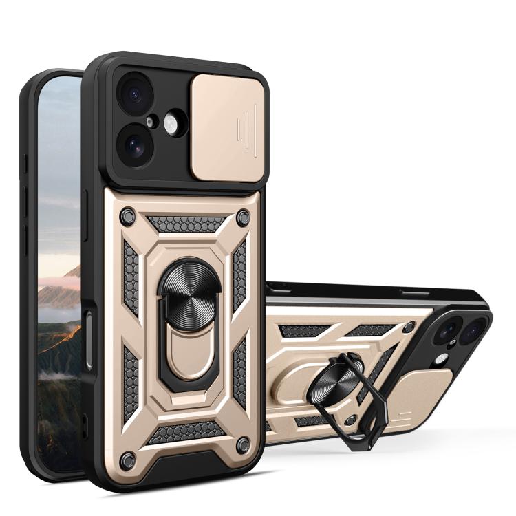 Sliding Camera Cover Design TPU+PC Phone Case, For iPhone 17 Pro Max, For iPhone 17 Pro, For iPhone 17