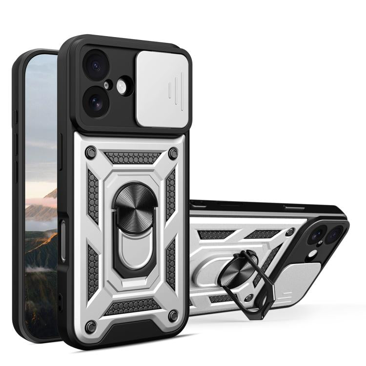 Sliding Camera Cover Design TPU+PC Phone Case, For iPhone 17 Pro Max, For iPhone 17 Pro, For iPhone 17