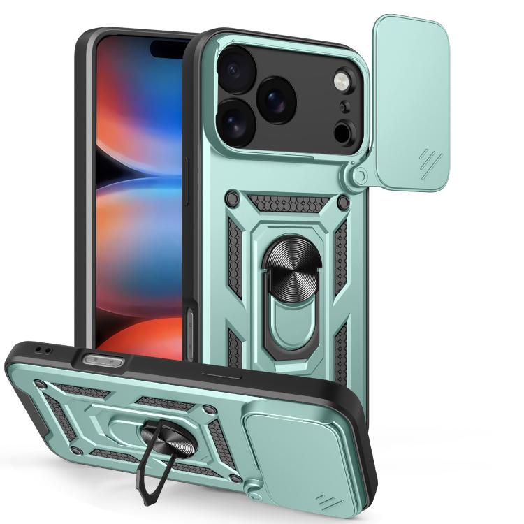 Sliding Camera Cover Design TPU+PC Phone Case, For iPhone 18 Pro, For iPhone 18 Pro Max, For iPhone 17e / 16e