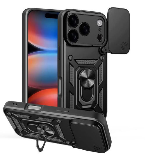 Sliding Camera Cover Design TPU+PC Phone Case, For iPhone 18 Pro, For iPhone 18 Pro Max, For iPhone 17e / 16e