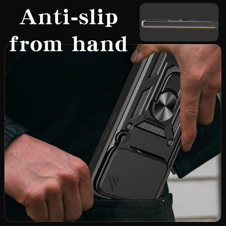 Sliding Camera Cover Design TPU+PC Phone Case, For iPhone 18 Pro, For iPhone 18 Pro Max, For iPhone 17e / 16e