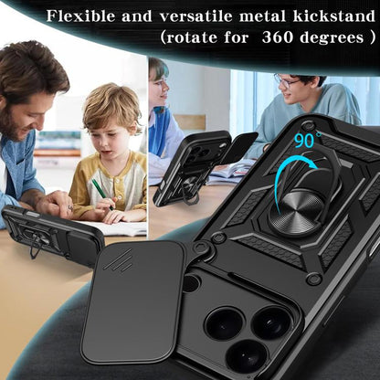 Sliding Camera Cover Design TPU+PC Phone Case, For iPhone 18 Pro, For iPhone 18 Pro Max, For iPhone 17e / 16e