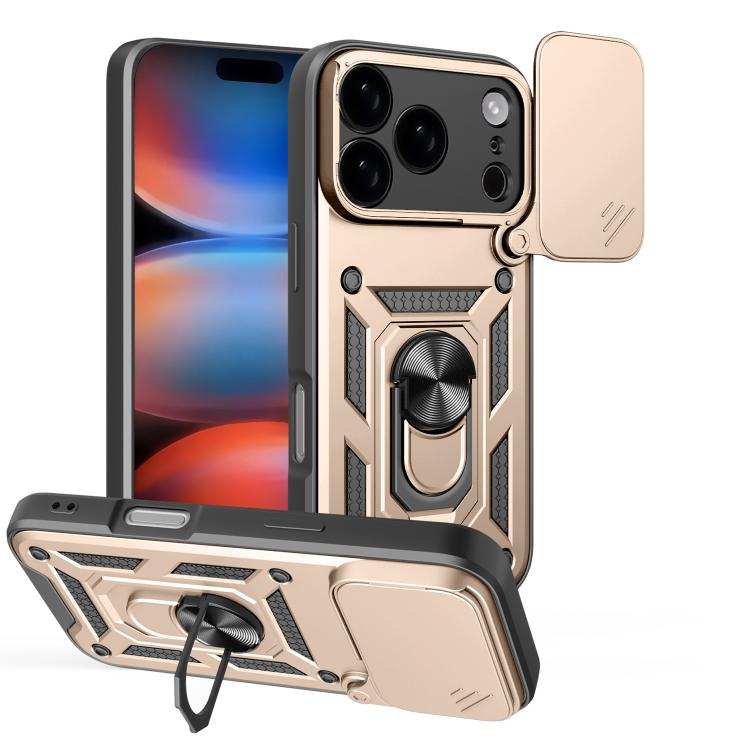 Sliding Camera Cover Design TPU+PC Phone Case, For iPhone 18 Pro, For iPhone 18 Pro Max, For iPhone 17e / 16e