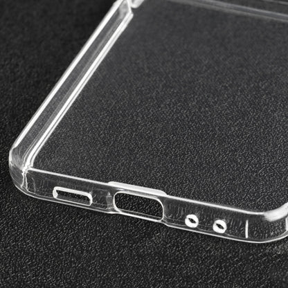 Transparent TPU Hinge Airbag Shockproof Protective Phone Case, For Samsung Galaxy Z Flip5