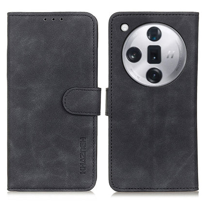 KHAZNEH Retro Texture Flip Leather Phone Case, For OPPO A5 Pro 5G Global, For OPPO Reno12 Pro 5G Global, For OPPO Reno12 5G Global, For OPPO Find X7, For OPPO Reno11 5G Global, For OPPO Find X7 Pro / Find X7 Ultra