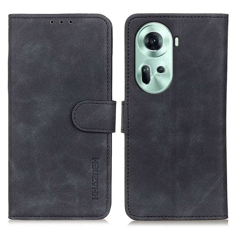 KHAZNEH Retro Texture Flip Leather Phone Case, For OPPO A5 Pro 5G Global, For OPPO Reno12 Pro 5G Global, For OPPO Reno12 5G Global, For OPPO Find X7, For OPPO Reno11 5G Global, For OPPO Find X7 Pro / Find X7 Ultra