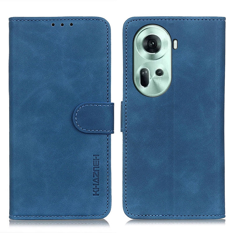 KHAZNEH Retro Texture Flip Leather Phone Case, For OPPO Find X9 Ultra 5G, For OPPO A5 Pro 5G Global, For OPPO Reno12 Pro 5G Global, For OPPO Reno12 5G Global, For OPPO Find X7, For OPPO Reno11 5G Global