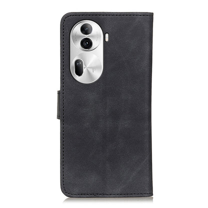 KHAZNEH Retro Texture Flip Leather Phone Case, For OPPO Reno11 Pro 5G Global, For OPPO A38 4G, For OPPO A1 5G