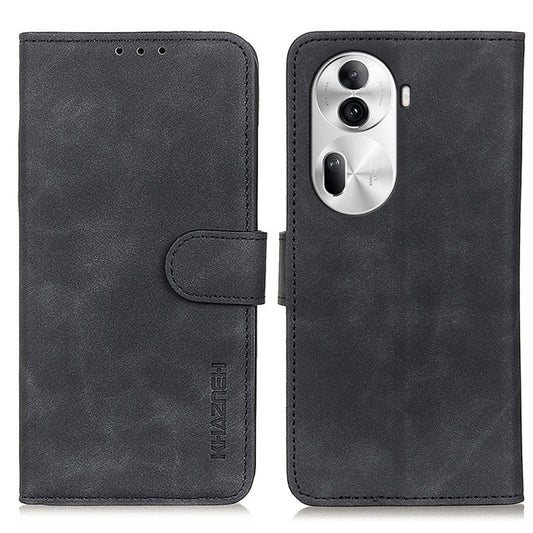 KHAZNEH Retro Texture Flip Leather Phone Case, For OPPO Reno11 Pro 5G Global, For OPPO A38 4G, For OPPO A1 5G