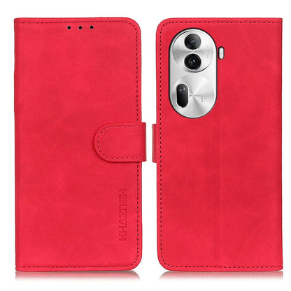 KHAZNEH Retro Texture Flip Leather Phone Case, For OPPO Reno11 Pro 5G Global, For OPPO A38 4G, For OPPO A1 5G