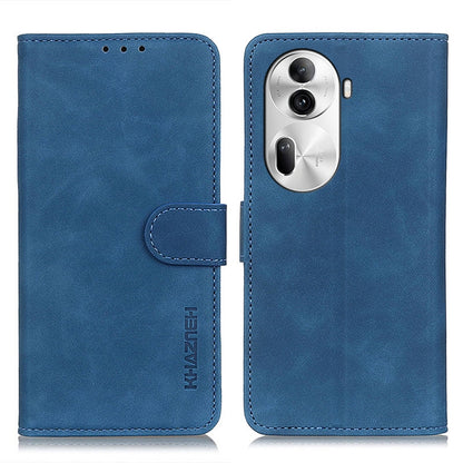 KHAZNEH Retro Texture Flip Leather Phone Case, For OPPO Reno11 Pro 5G Global, For OPPO A38 4G, For OPPO A1 5G