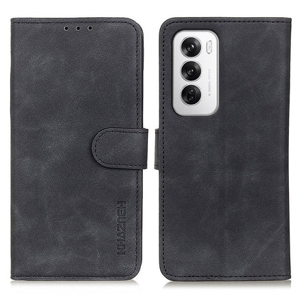 KHAZNEH Retro Texture Flip Leather Phone Case, For OPPO Find X9 Ultra 5G, For OPPO A5 Pro 5G Global, For OPPO Reno12 Pro 5G Global, For OPPO Reno12 5G Global, For OPPO Find X7, For OPPO Reno11 5G Global