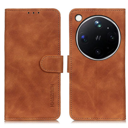 KHAZNEH Retro Texture Flip Leather Phone Case, For OPPO Find X9 Ultra 5G, For OPPO A5 Pro 5G Global, For OPPO Reno12 Pro 5G Global, For OPPO Reno12 5G Global, For OPPO Find X7, For OPPO Reno11 5G Global