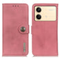 KHAZNEH Cowhide Texture Flip Leather Phone Case