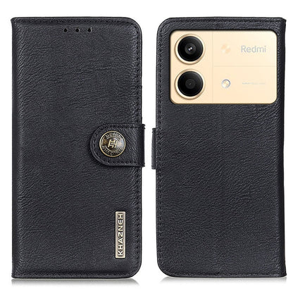 KHAZNEH Cowhide Texture Flip Leather Phone Case, Series 2