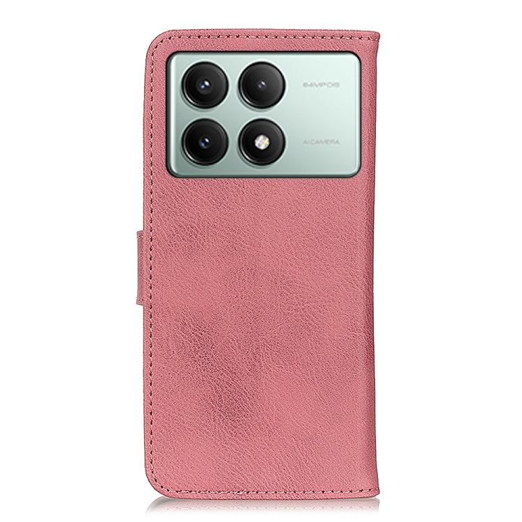 KHAZNEH Cowhide Texture Flip Leather Phone Case, Series 3