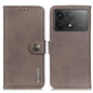 KHAZNEH Cowhide Texture Flip Leather Phone Case, Series 2