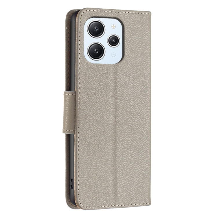 Litchi Texture Pure Color Leather Phone Case, Series 3