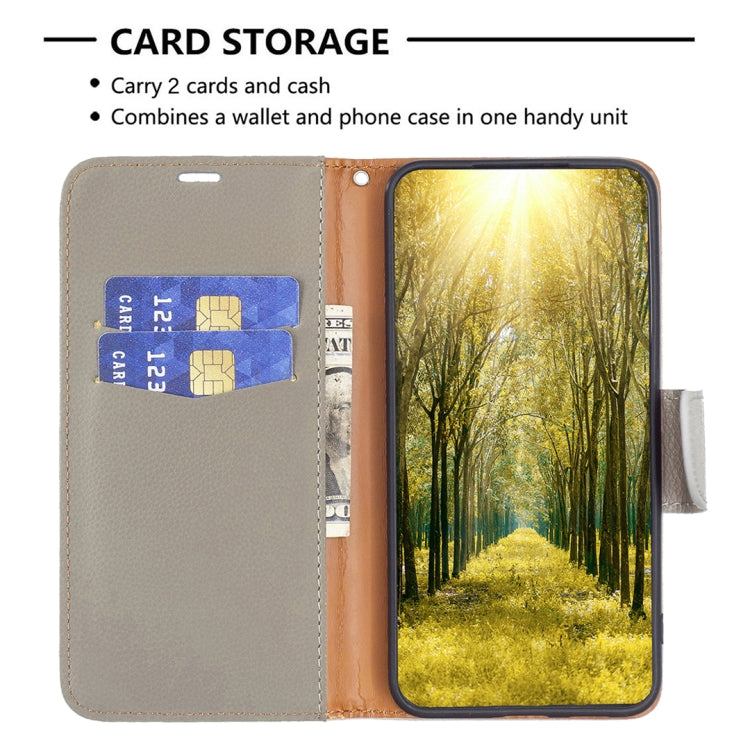 Litchi Texture Pure Color Leather Phone Case, Series 3