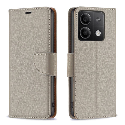 Litchi Texture Pure Color Leather Phone Case, Series 3