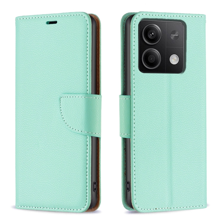 Litchi Texture Pure Color Leather Phone Case, Series 3