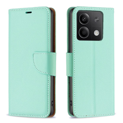 Litchi Texture Pure Color Leather Phone Case, Series 3
