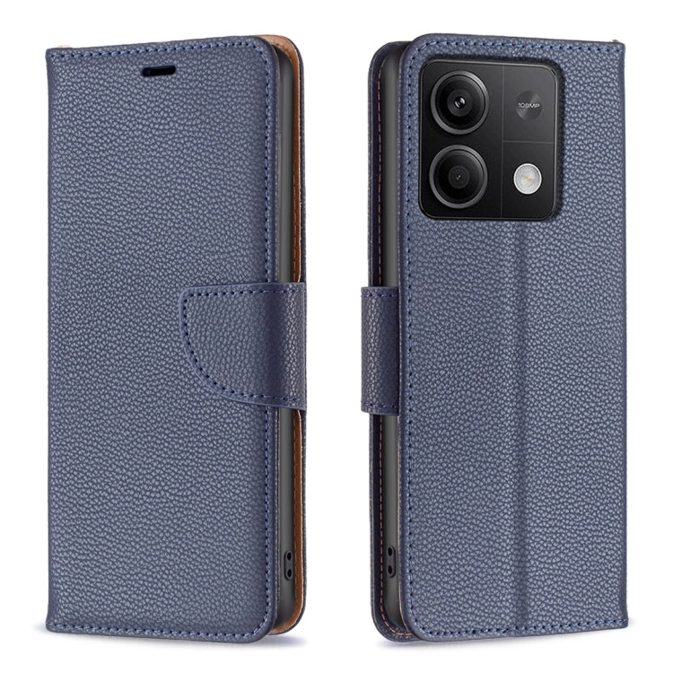 Litchi Texture Pure Color Leather Phone Case, Series 3
