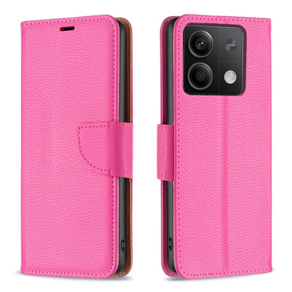 Litchi Texture Pure Color Leather Phone Case, Series 3