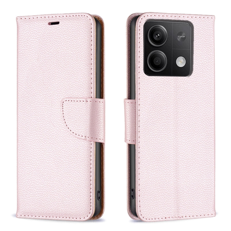 Litchi Texture Pure Color Leather Phone Case, Series 3