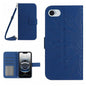 Skin Feel Sun Flower Embossed Flip Leather Phone Case with Lanyard, For iPhone 17e / 16e, For iPhone 17