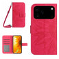Skin Feel Sun Flower Embossed Flip Leather Phone Case with Lanyard, For iPhone 18 Pro / 17 Pro, For iPhone 18 Pro Max / 17 Pro Max
