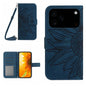 Skin Feel Sun Flower Embossed Flip Leather Phone Case with Lanyard, For iPhone 18 Pro / 17 Pro, For iPhone 18 Pro Max / 17 Pro Max