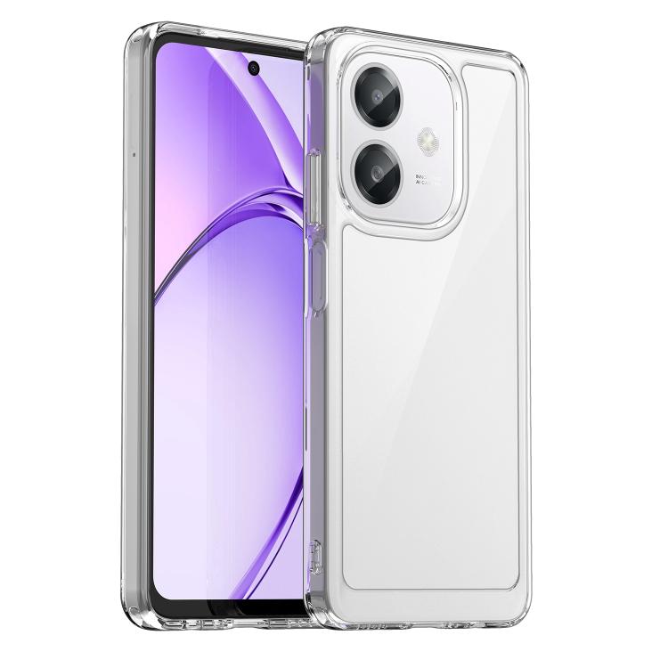 Colorful Series Acrylic Hybrid TPU Phone Case, For OPPO A3X 4G, For OPPO A80, For OPPO A3 5G Global, For OPPO K12x 5G India
