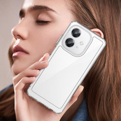 Colorful Series Acrylic Hybrid TPU Phone Case, For OPPO A3X 4G, For OPPO A80, For OPPO A3 5G Global, For OPPO K12x 5G India