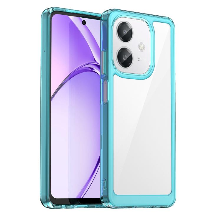 Colorful Series Acrylic Hybrid TPU Phone Case, For OPPO A3X 4G, For OPPO A80, For OPPO A3 5G Global, For OPPO K12x 5G India