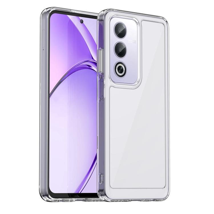Colorful Series Acrylic Hybrid TPU Phone Case, For OPPO A3X 4G, For OPPO A80, For OPPO A3 5G Global, For OPPO K12x 5G India