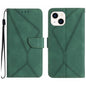 Stitching Embossed Leather Phone Case, For iPhone 16, For iPhone 15 Pro Max, For iPhone 15 Pro, For iPhone 15 Plus