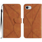 Stitching Embossed Leather Phone Case, For iPhone 18 Pro / 17 Pro, For iPhone 18 Pro Max / 17 Pro Max, For iPhone 17e / 16e, For iPhone 17