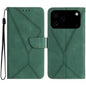 Stitching Embossed Leather Phone Case, For iPhone 18 Pro / 17 Pro, For iPhone 18 Pro Max / 17 Pro Max, For iPhone 17e / 16e, For iPhone 17