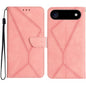 Stitching Embossed Leather Phone Case, For iPhone Air, For iPhone 16 Pro Max, For iPhone 16 Pro, For iPhone 16 Plus