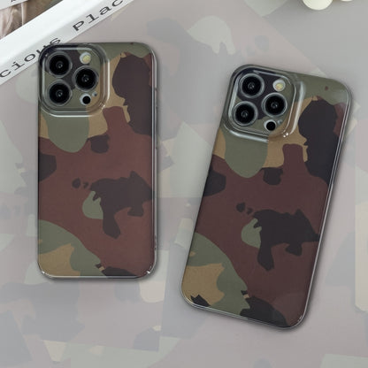 Camouflage Pattern Film PC Phone Case