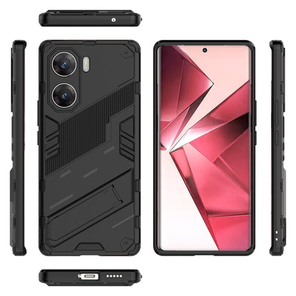 Punk Armor 2 in 1 PC + TPU Phone Case with Holder, For vivo V29e, For vivo S17 / S17 Pro, For vivo S17e